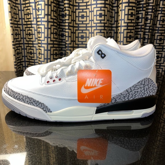 Air Jordan III 3 Retro White Cement Reimagined Men's Size 17 DN3707-100 NWOB - Picture 3 of 10